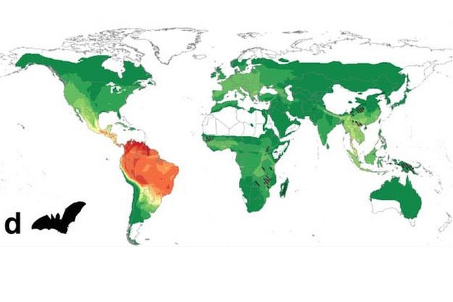 Карта на света с потенциално опасните зони