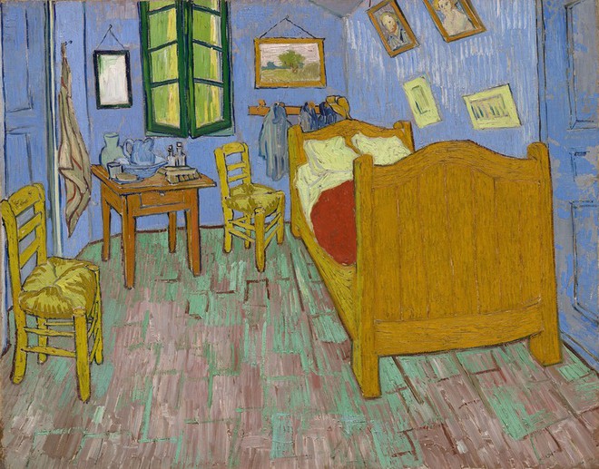 Ван Гог, "Спалня в Арл", 1889 г.