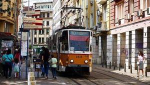 Трамвай в София