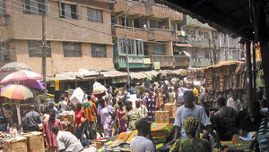 Пазар в Лагос, Нигерия