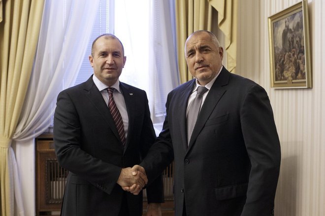 Rumen radev i boyko borisov