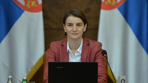 Сръбският премиер Ана Бърнабич