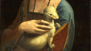 Леонардо да Винчи, "Дамата с хермелина", 1489-90 г.