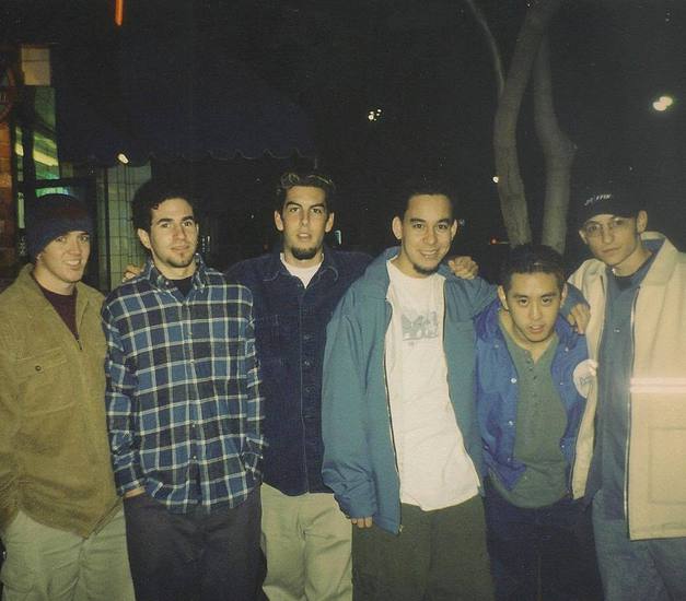 Първата снимка на Честър Бенингтън с Linkin Park