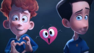 Късометражната анимация In a Heartbeat