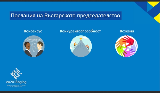 Посланията на Българското председателство на ЕС