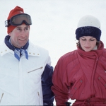 Даяна и Чарлз на ски-ваканция