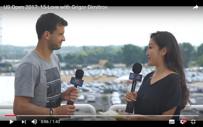 Григор Димитров преди US Open 2017