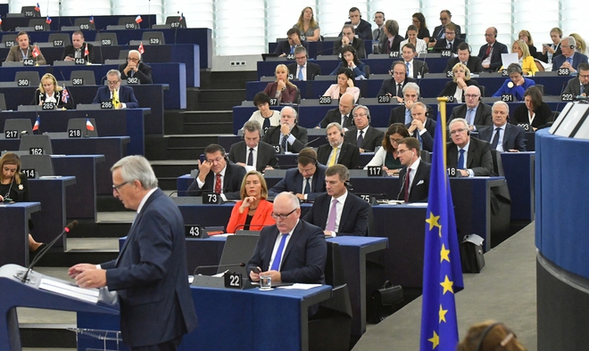 Юнкер и Еврокомисията за състоянието на съюза