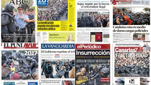 Испанската преса след референдума на 1 октомври