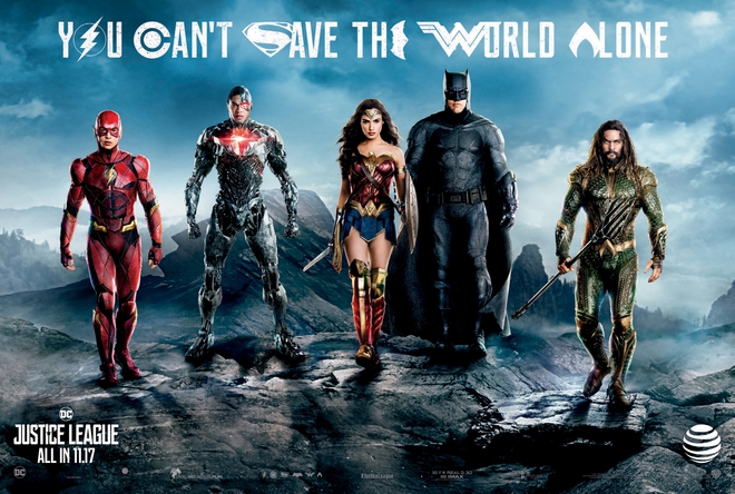 Петимата супергерои от "Лигата на справедливостта"