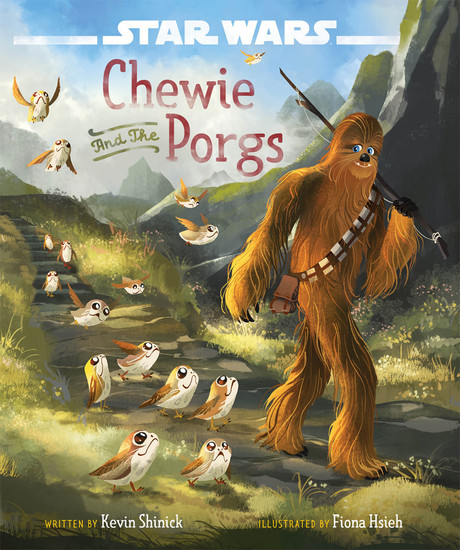 Чуи и поргите - детска Star Wars книжка 