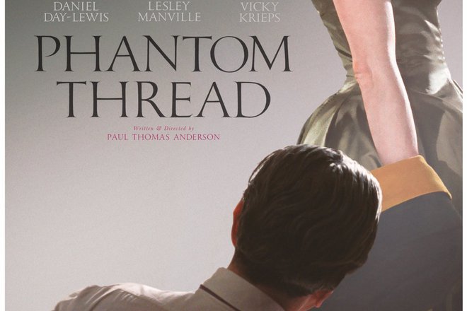 Phantom thread s daniel dey luis plakat