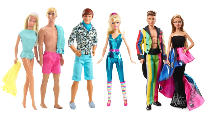 Барби и Кен преди и сега