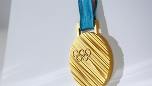 Златен медал от зимните олимпийски игри Пьонгчан 2018