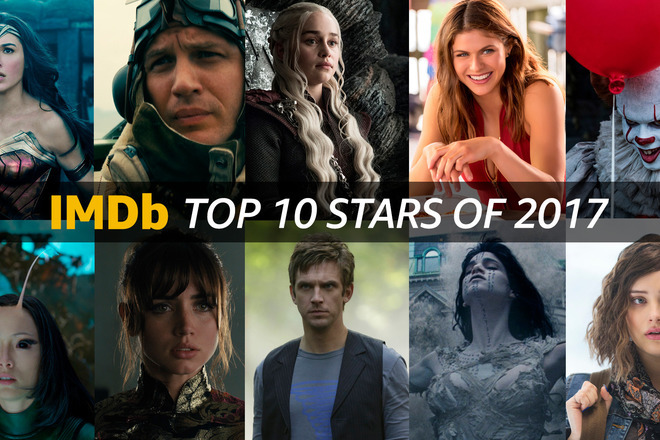 Top 10 zvezdite na 2017 g spored imdb