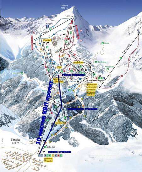 Идейният проект за втори лифт в ски-зона Банско