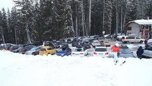 Паркинг за автомобили в ски-зона Банско