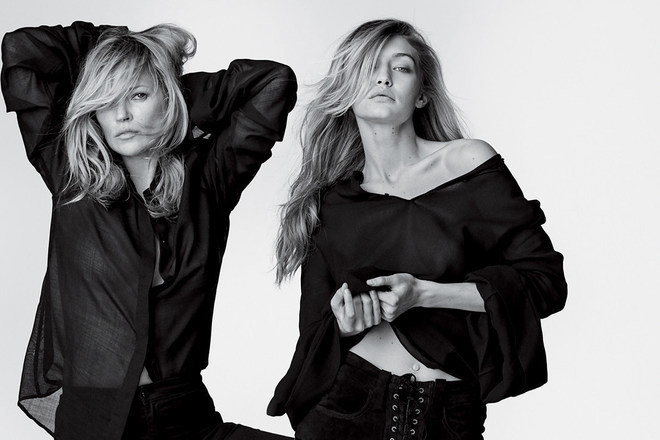 Keyt mos i dzhidzhi hadid v obshta fotosesiya