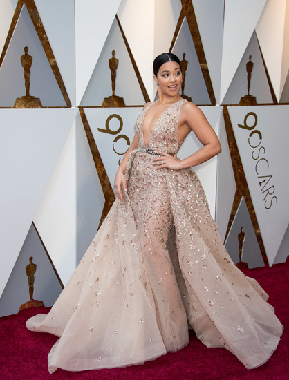 Джина Родригес на 90-ите награди "Оскар"