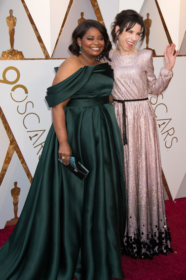 Октавия Спенсър и Сали Хокинс на 90-ите награди "Оскар"