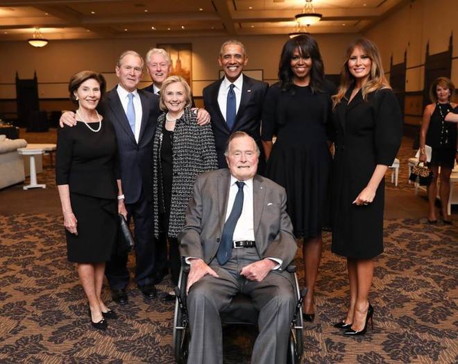 Четирима президенти и четири първи дами