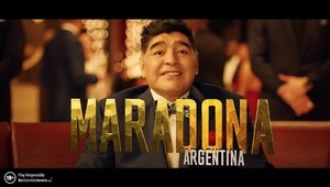 Диего Марадона в реклама за световното в Русия