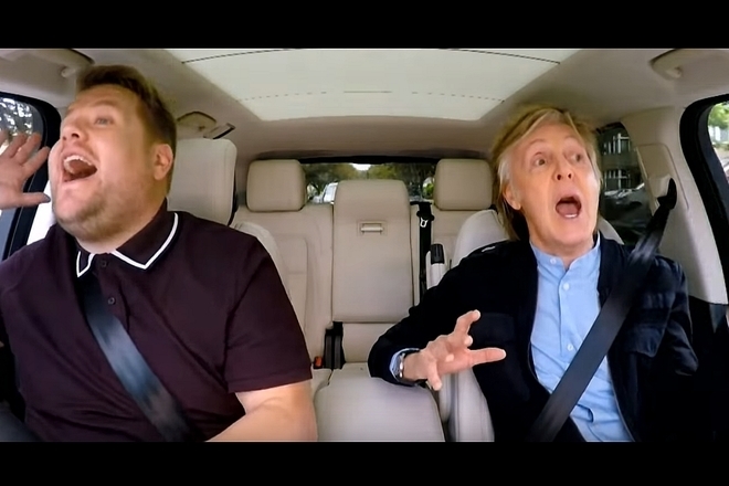 Carpool karaoke sas sar pol makkartni