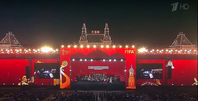 Оперният концерт на Червения площад в Москва, 13 юни 2018 г.