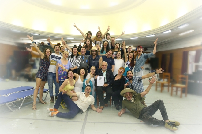 Екипът на Mamma Mia! в Софийската опера и балет