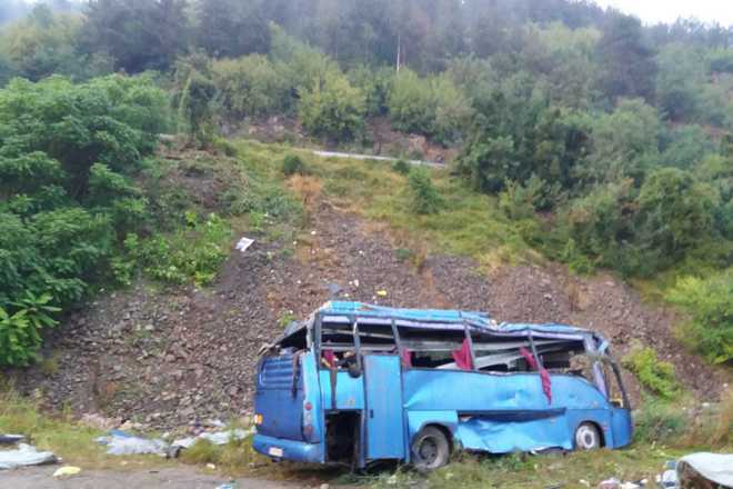 Katastrofiraliyat avtobus kray svoge