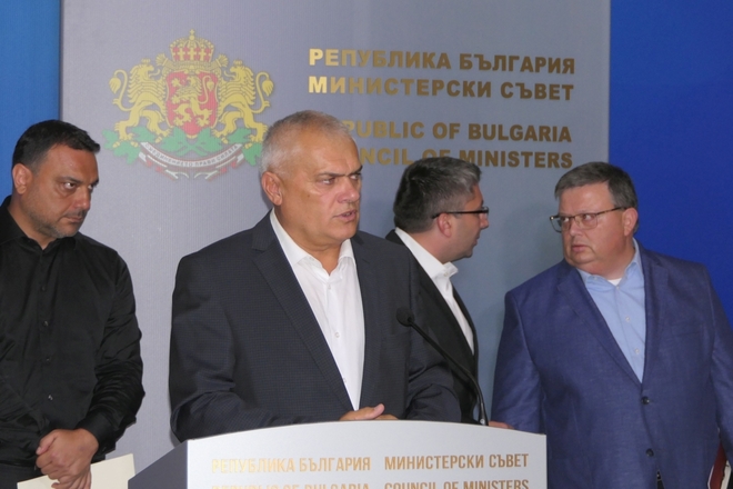Московски, Радев и Нанков с главния прокурор Цацаров