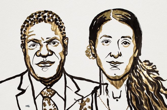 Носителите на Нобелова награда за мир, 2018 г.