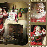 Дядо Коледа на пощенски марки