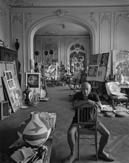 Пабло Пикасо, от Арнолд Нюман, 1956 г.