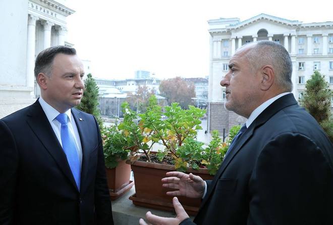Бойко Борисов с полския президент Анджей Дуда