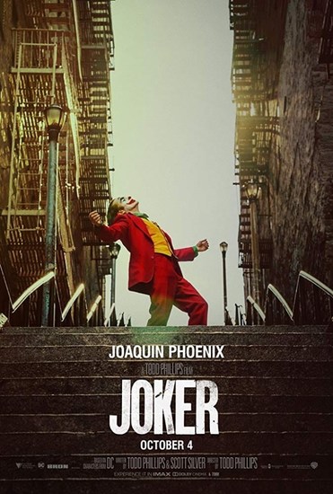 Хоакин Финикс на нов плакат за "Жокера"