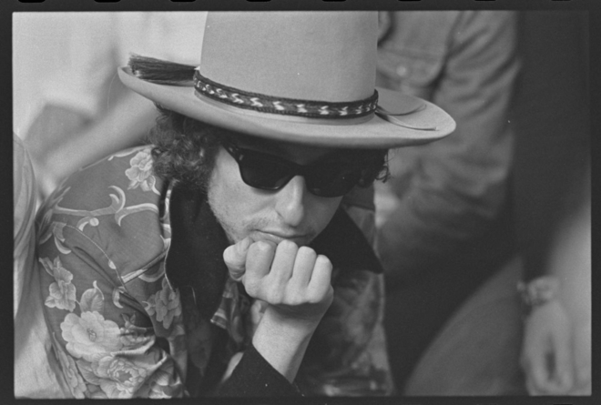 Боб Дилън на млади години