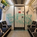 Банкси в лондонското метро