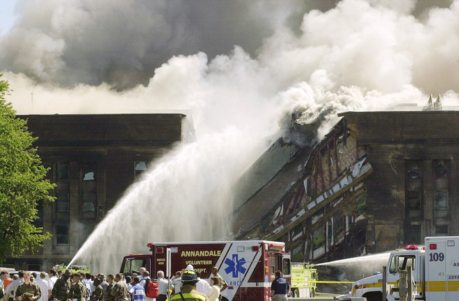11 септември 2001 г.: След удара по Пентагона