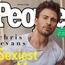 Крис Евънс на корица като най-сексапилния мъж в света