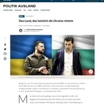 Статията в "Ди Велт" за българската помощ към Украйна