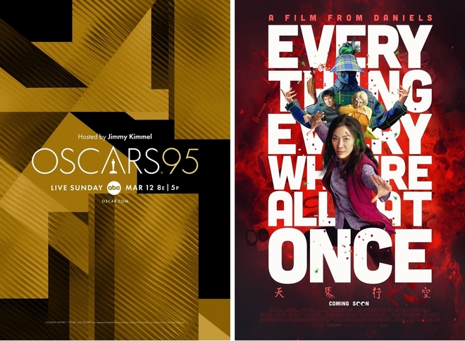 Плакати за 95-ите награди "Оскар" и филма с най-много номинации