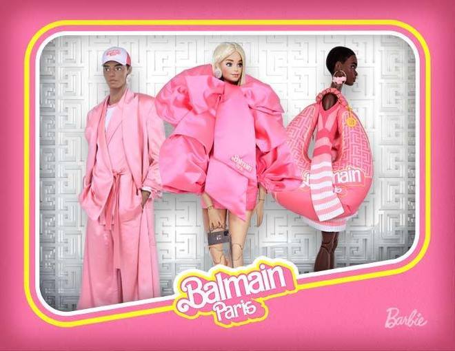 Барби в Balmain, 2022