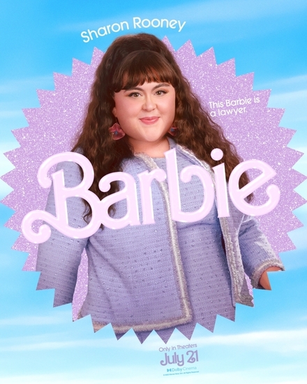 Шарън Руни на плакат за "Барби" (2023)