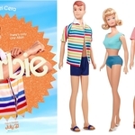 Майкъл Сера като Алън в "Барби" (2023) - и истинската кукла