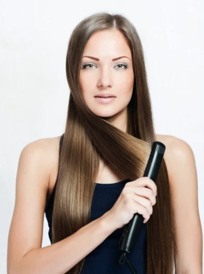 Преса за коса с кератин