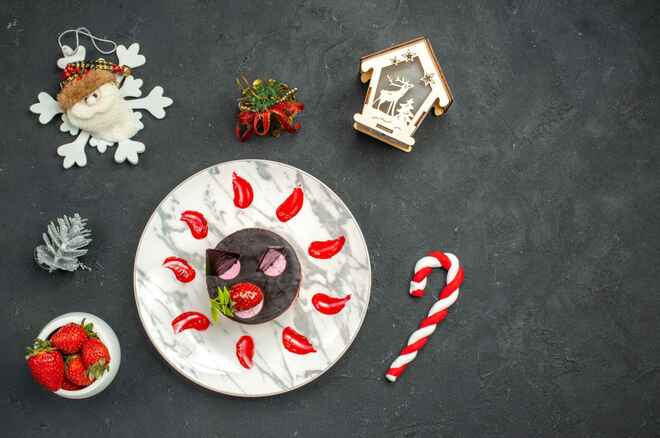 Коледна украса, маса